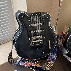 Guitar Shaped Crossbody Bag